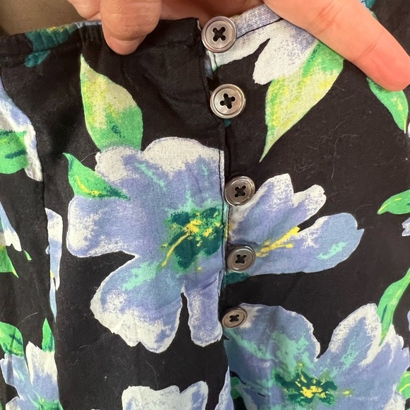 NEW FREE PEOPLE Finer Things FLORAL Bloom size L - Picture 8 of 12